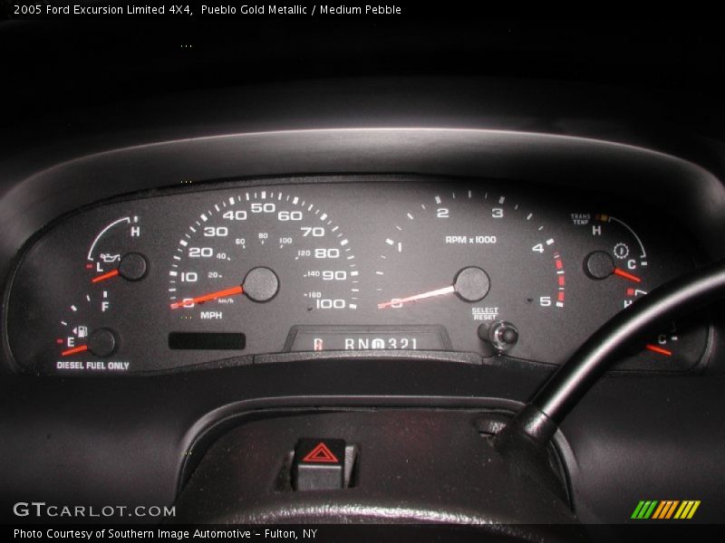 2005 Excursion Limited 4X4 Limited 4X4 Gauges