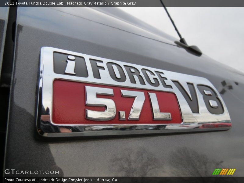 Magnetic Gray Metallic / Graphite Gray 2011 Toyota Tundra Double Cab