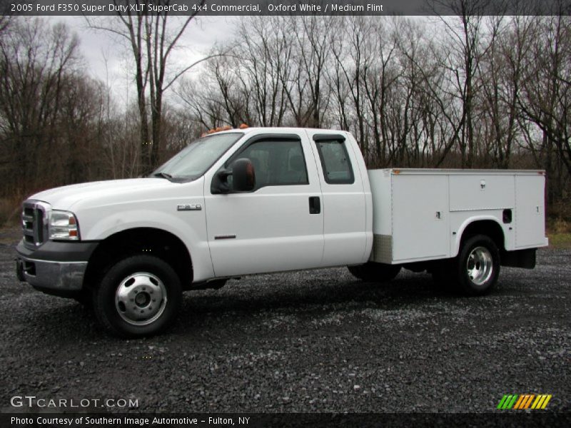  2005 F350 Super Duty XLT SuperCab 4x4 Commercial Oxford White