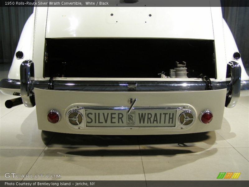 White / Black 1950 Rolls-Royce Silver Wraith Convertible