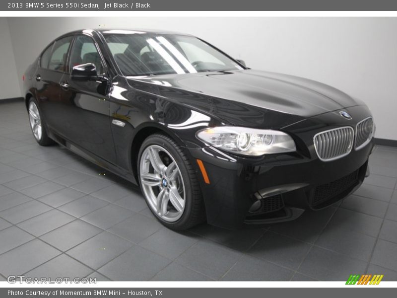Jet Black / Black 2013 BMW 5 Series 550i Sedan