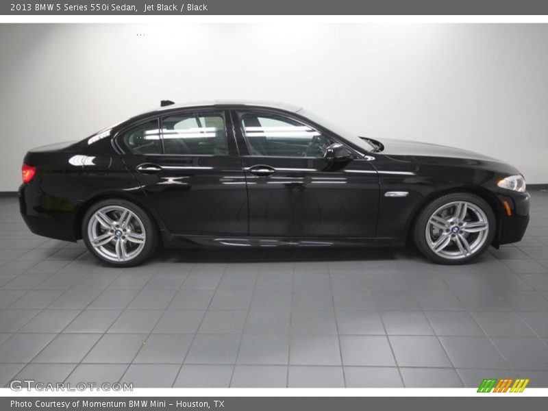Jet Black / Black 2013 BMW 5 Series 550i Sedan