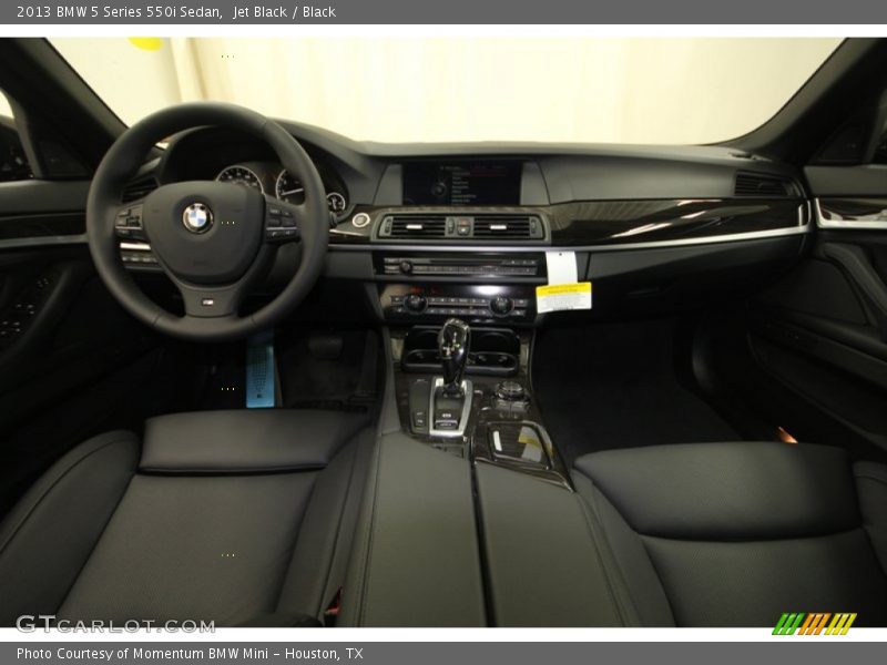 Jet Black / Black 2013 BMW 5 Series 550i Sedan