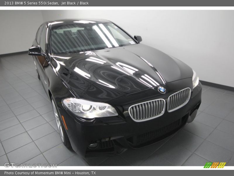 Jet Black / Black 2013 BMW 5 Series 550i Sedan