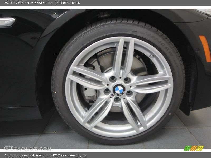 Jet Black / Black 2013 BMW 5 Series 550i Sedan