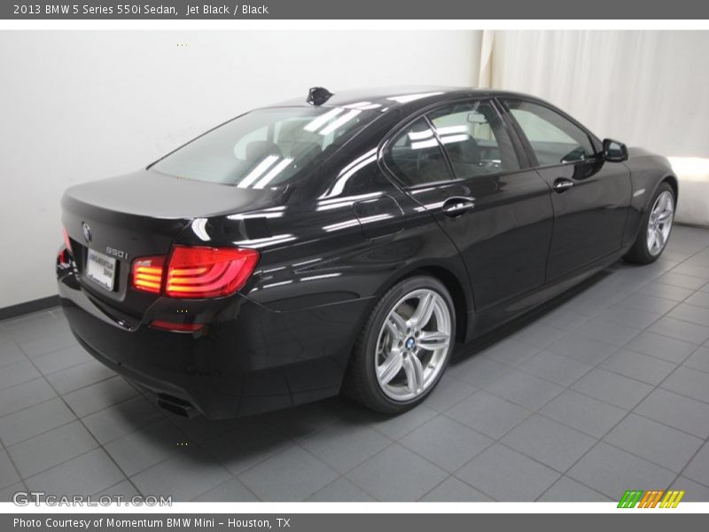 Jet Black / Black 2013 BMW 5 Series 550i Sedan