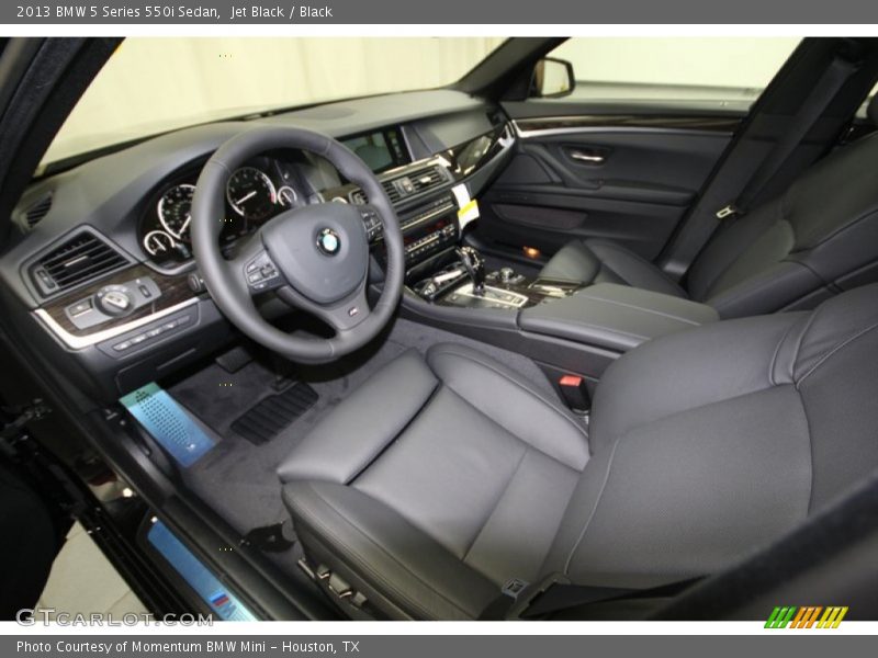 Jet Black / Black 2013 BMW 5 Series 550i Sedan