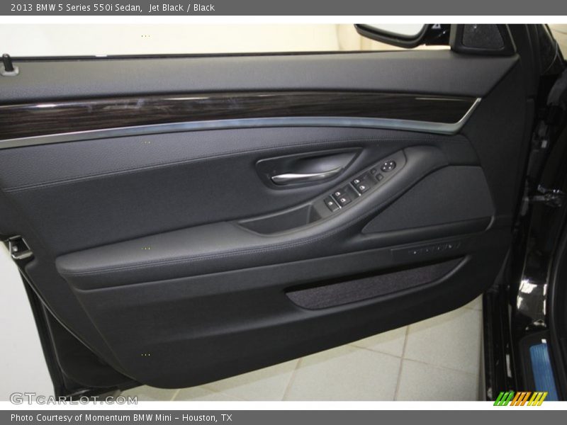 Jet Black / Black 2013 BMW 5 Series 550i Sedan