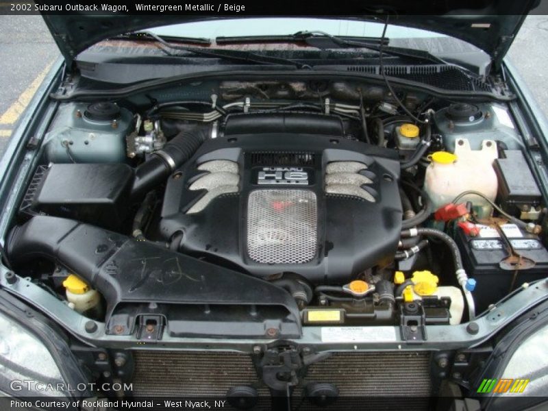 Wintergreen Metallic / Beige 2002 Subaru Outback Wagon