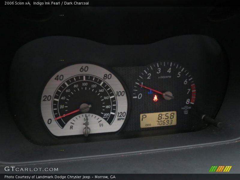 Indigo Ink Pearl / Dark Charcoal 2006 Scion xA