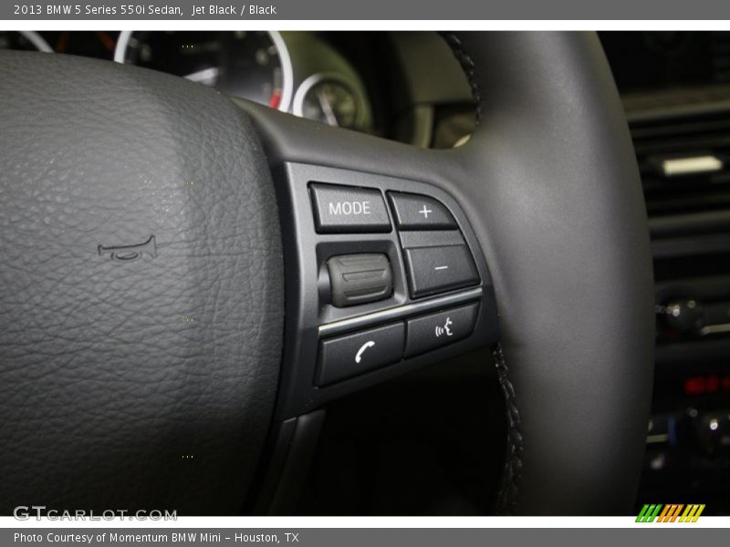 Jet Black / Black 2013 BMW 5 Series 550i Sedan