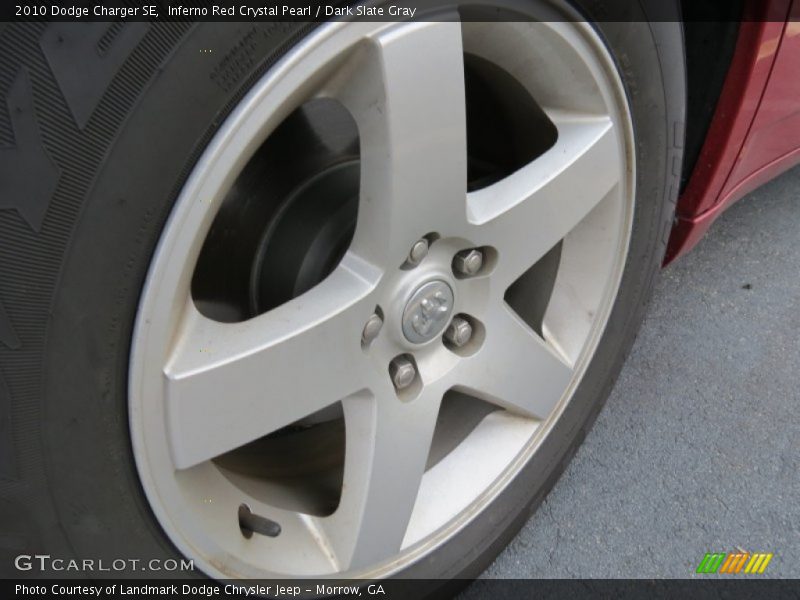Inferno Red Crystal Pearl / Dark Slate Gray 2010 Dodge Charger SE