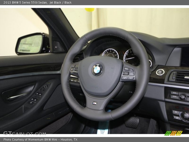 Jet Black / Black 2013 BMW 5 Series 550i Sedan
