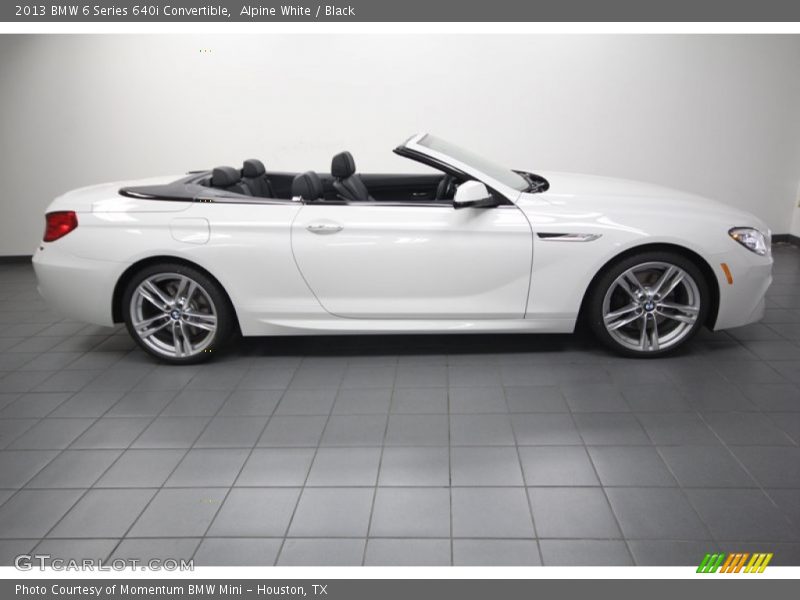  2013 6 Series 640i Convertible Alpine White