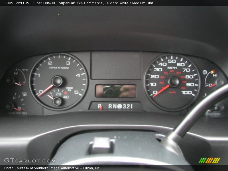  2005 F350 Super Duty XLT SuperCab 4x4 Commercial XLT SuperCab 4x4 Commercial Gauges