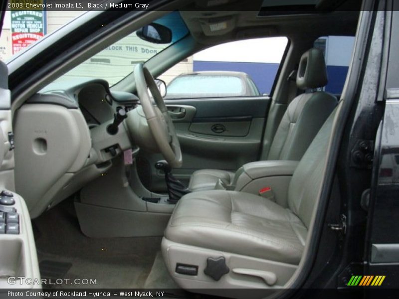 Black / Medium Gray 2003 Chevrolet Impala LS