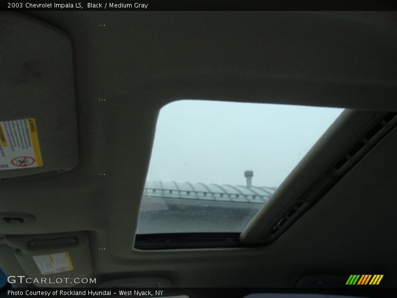 Black / Medium Gray 2003 Chevrolet Impala LS