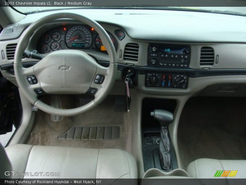 Black / Medium Gray 2003 Chevrolet Impala LS