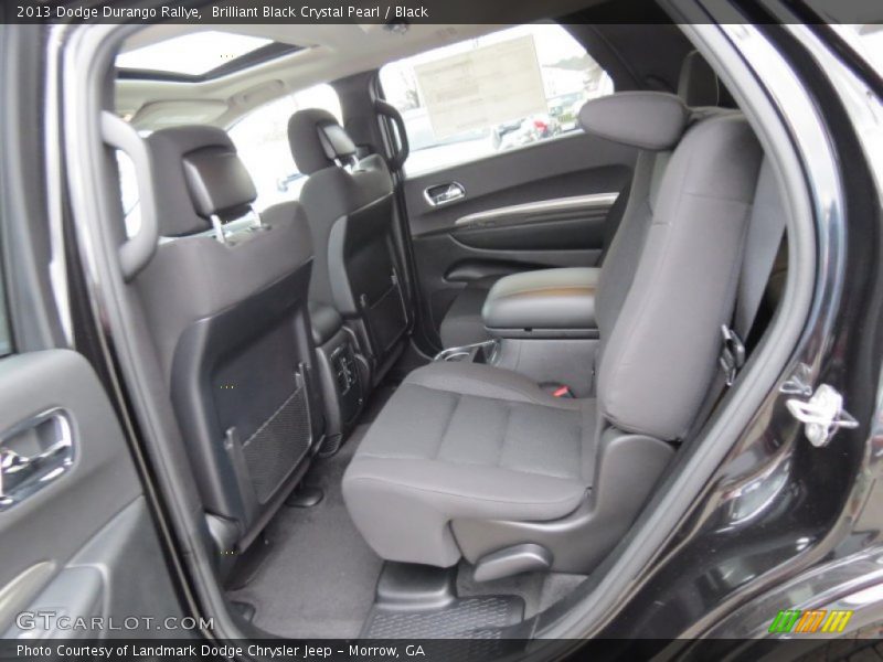 Brilliant Black Crystal Pearl / Black 2013 Dodge Durango Rallye