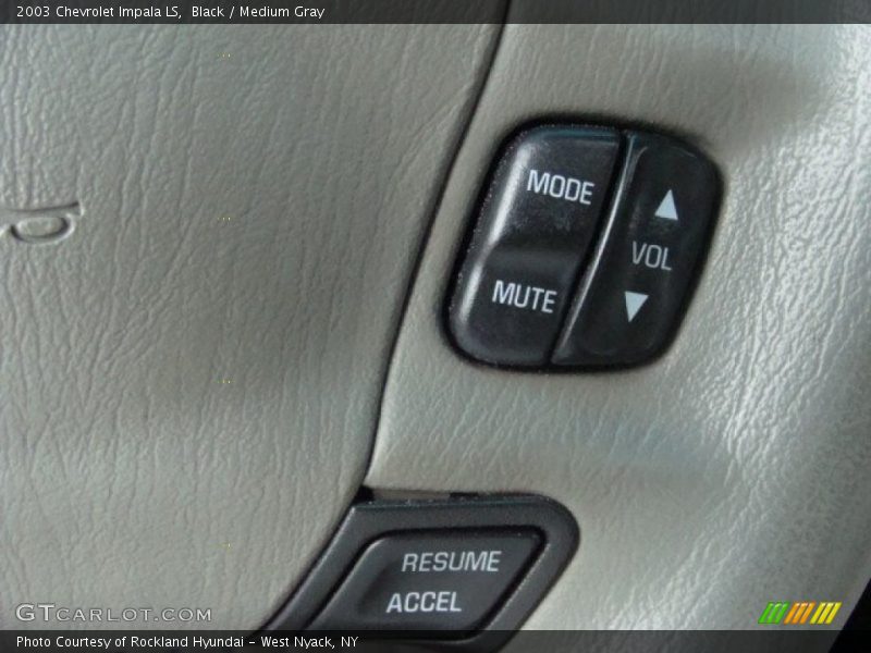 Black / Medium Gray 2003 Chevrolet Impala LS