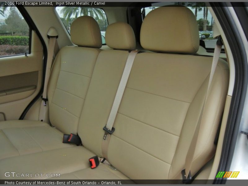 Ingot Silver Metallic / Camel 2010 Ford Escape Limited