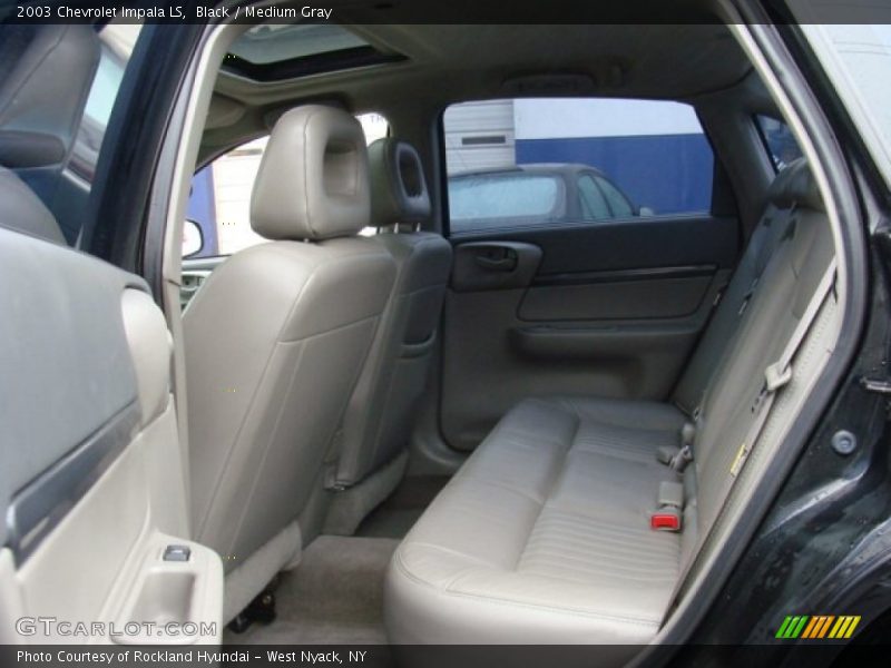 Black / Medium Gray 2003 Chevrolet Impala LS