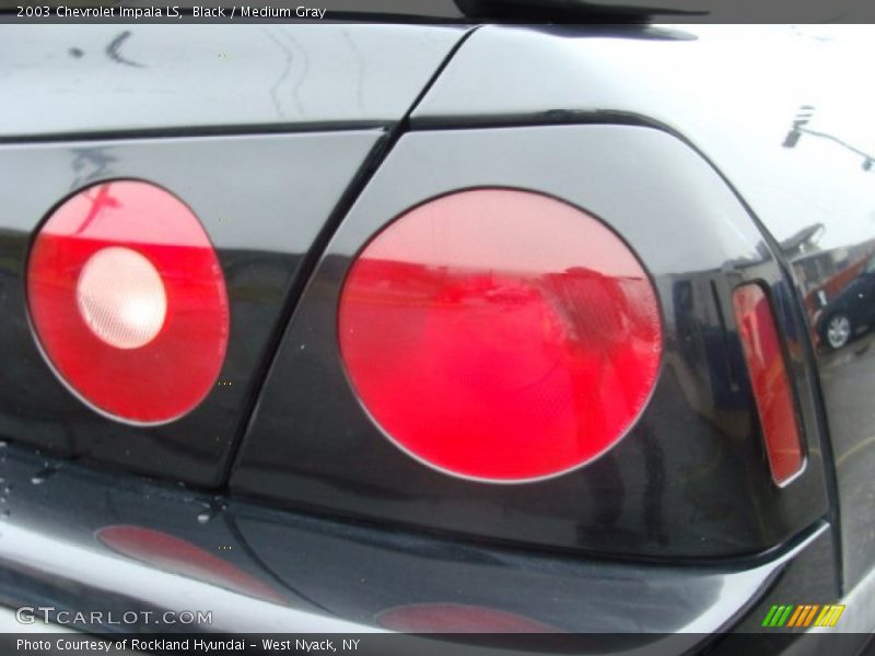 Black / Medium Gray 2003 Chevrolet Impala LS