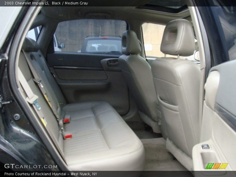 Black / Medium Gray 2003 Chevrolet Impala LS