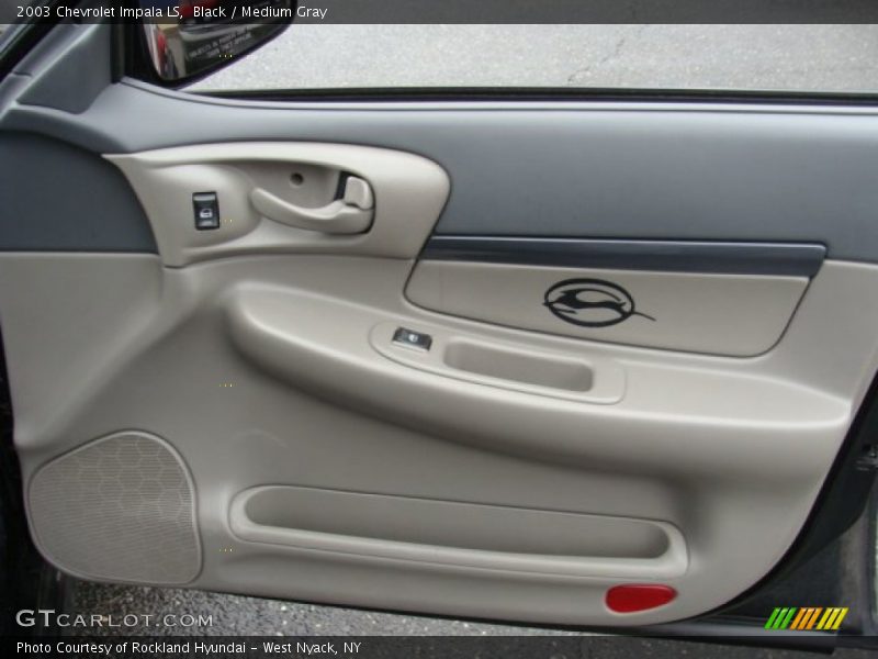 Black / Medium Gray 2003 Chevrolet Impala LS