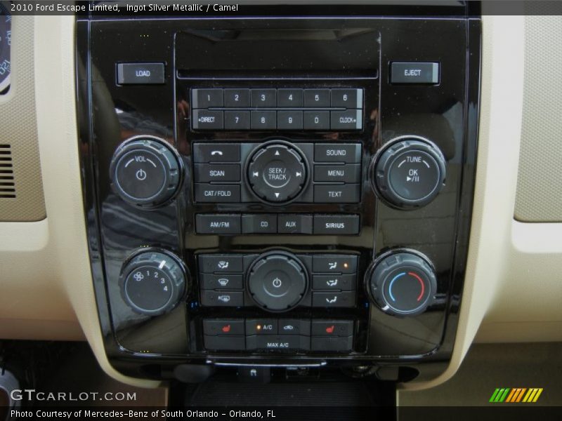 Ingot Silver Metallic / Camel 2010 Ford Escape Limited