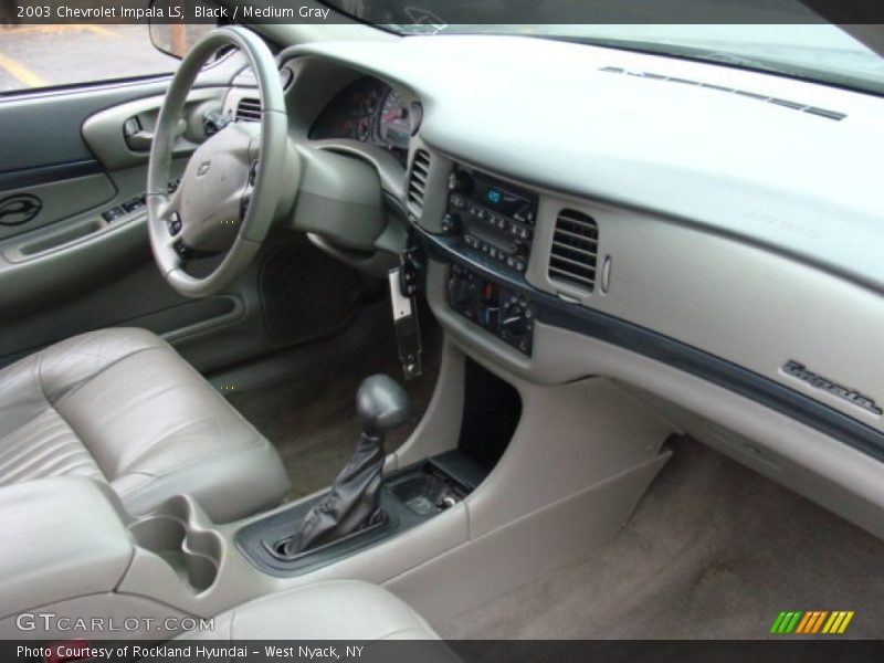 Black / Medium Gray 2003 Chevrolet Impala LS