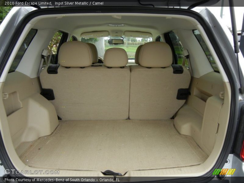 Ingot Silver Metallic / Camel 2010 Ford Escape Limited