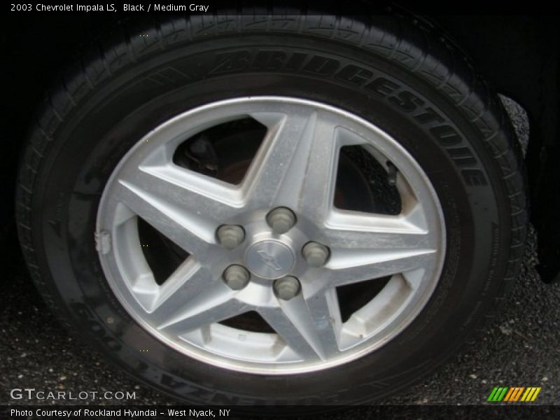 Black / Medium Gray 2003 Chevrolet Impala LS