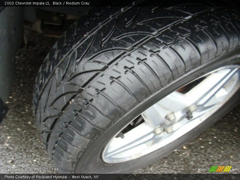 Black / Medium Gray 2003 Chevrolet Impala LS