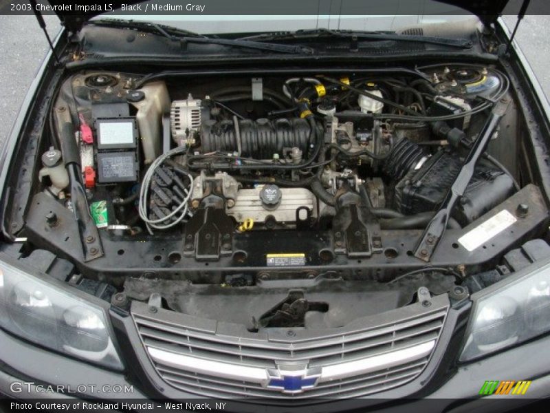 Black / Medium Gray 2003 Chevrolet Impala LS