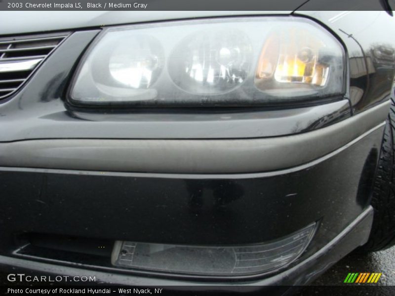 Black / Medium Gray 2003 Chevrolet Impala LS