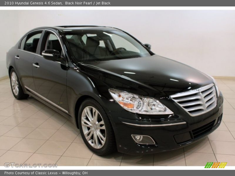 Front 3/4 View of 2010 Genesis 4.6 Sedan