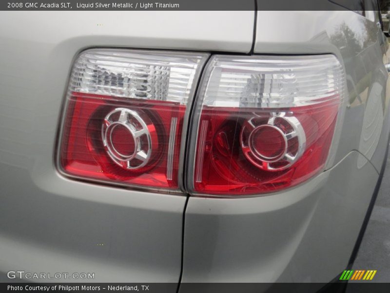 Liquid Silver Metallic / Light Titanium 2008 GMC Acadia SLT