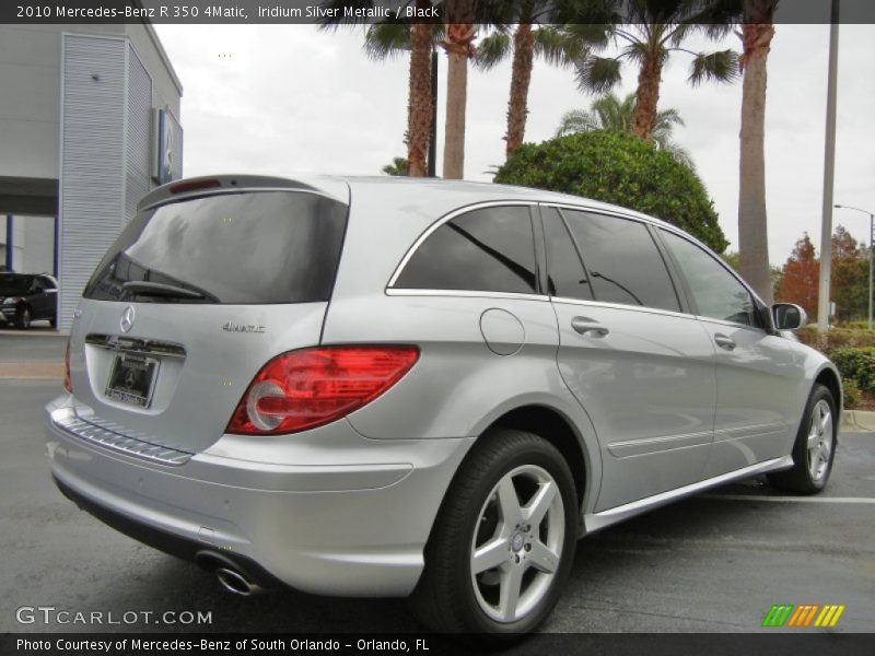 Iridium Silver Metallic / Black 2010 Mercedes-Benz R 350 4Matic