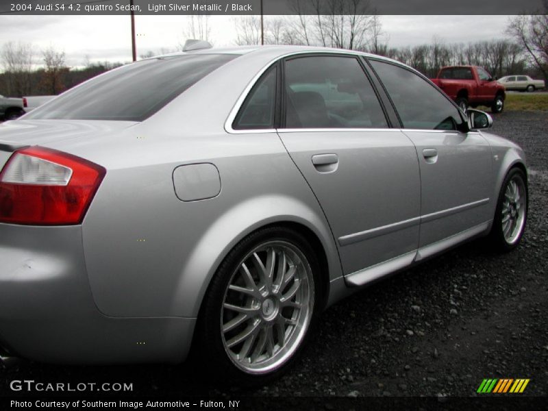 Light Silver Metallic / Black 2004 Audi S4 4.2 quattro Sedan
