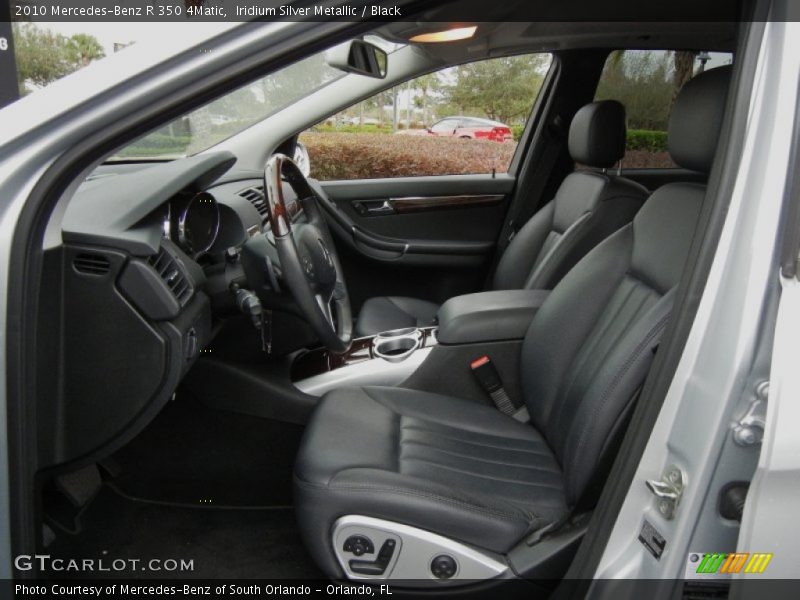  2010 R 350 4Matic Black Interior