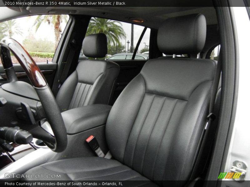 Front Seat of 2010 R 350 4Matic