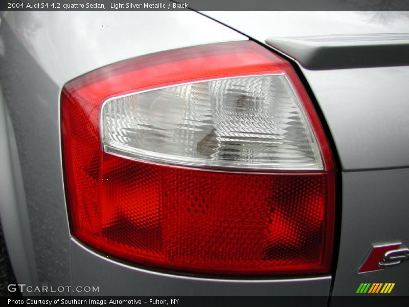 Light Silver Metallic / Black 2004 Audi S4 4.2 quattro Sedan