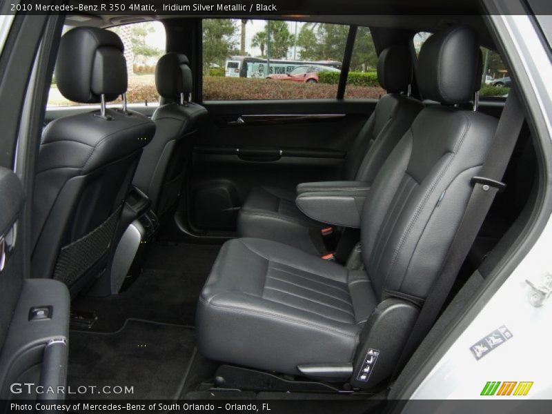 Rear Seat of 2010 R 350 4Matic