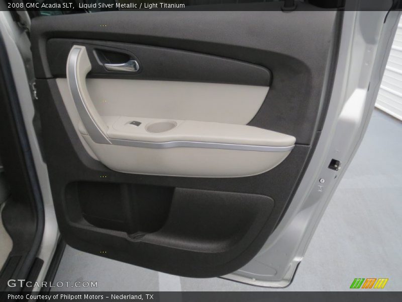 Liquid Silver Metallic / Light Titanium 2008 GMC Acadia SLT