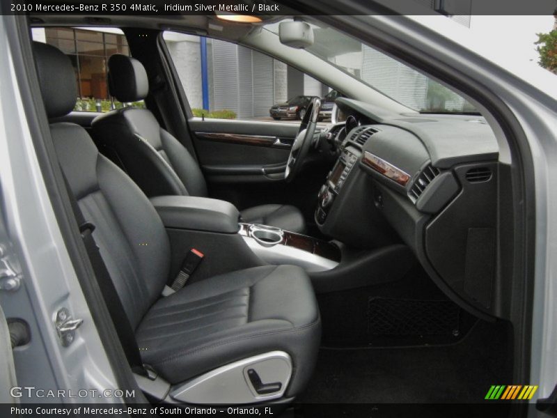 Front Seat of 2010 R 350 4Matic