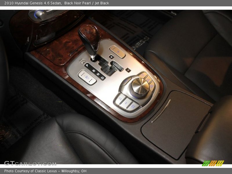 Black Noir Pearl / Jet Black 2010 Hyundai Genesis 4.6 Sedan