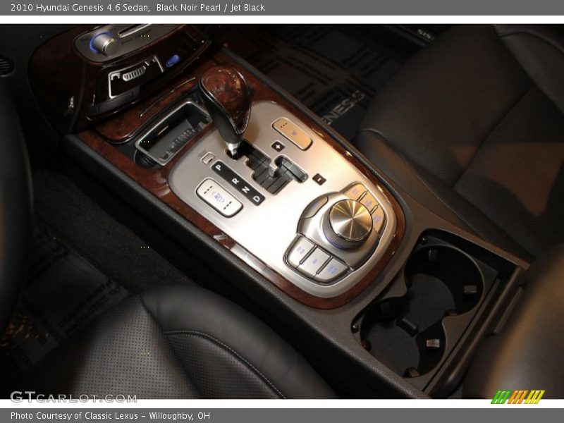 Black Noir Pearl / Jet Black 2010 Hyundai Genesis 4.6 Sedan