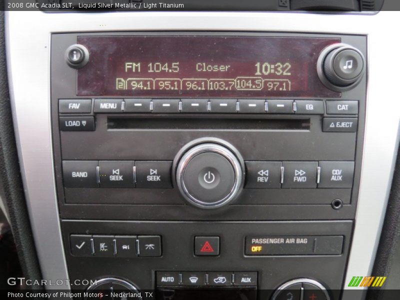Liquid Silver Metallic / Light Titanium 2008 GMC Acadia SLT