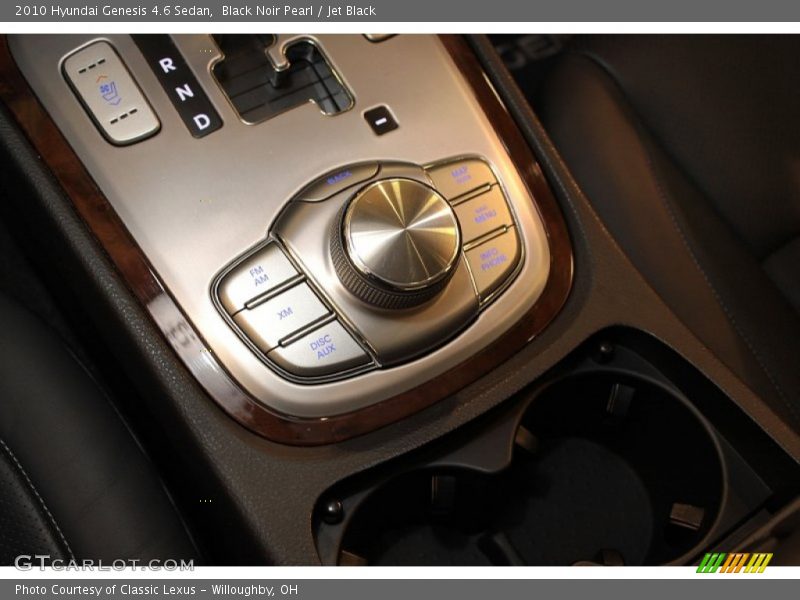 Black Noir Pearl / Jet Black 2010 Hyundai Genesis 4.6 Sedan